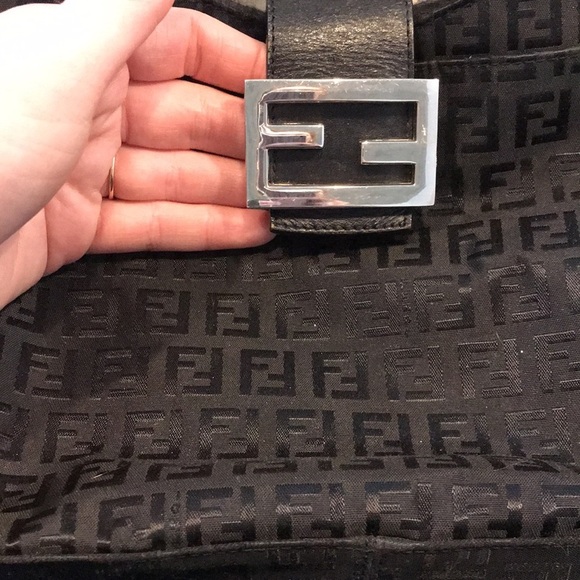 Fendi Zucca FF hobo vintage shoulder bag - Picture 2 of 10